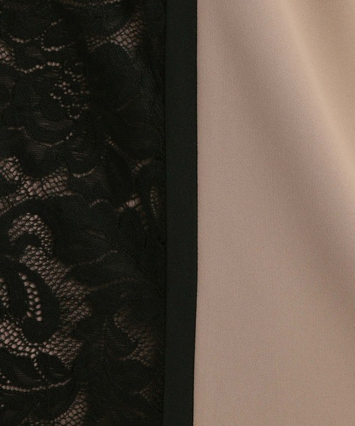 Andemiu(アンデミュウ)の「【選べる着丈】フロントレースキリカエワンピース602701(ワンピース・レディース・チャコールグレー/モカ/ボルドー・FREE/フリー)」の17枚目の写真