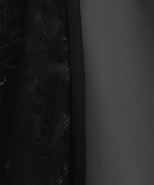 Andemiu(アンデミュウ)の「【選べる着丈】フロントレースキリカエワンピース602701(ワンピース・レディース・チャコールグレー/モカ/ボルドー・FREE/フリー)」の18枚目の写真