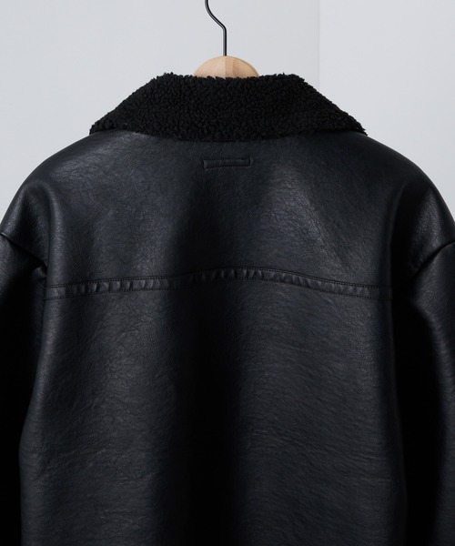 断*き様 週末限定セール⟡POPPY DOUBLE-SLEEVECUT JACK セール】【Alfred Alex】ヴィンテージ加工 B-3 ハイネック ダブル