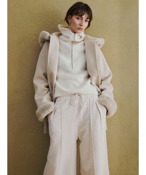 セール】ファーリバーミドルコート（トレンチコート）｜FRAY I.D