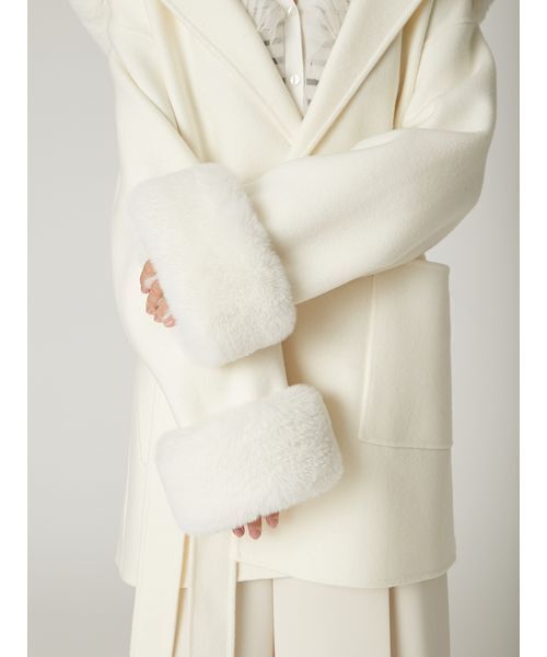 FRAY I.D（フレイアイディー）の「ファーリバーミドルコート（トレンチ