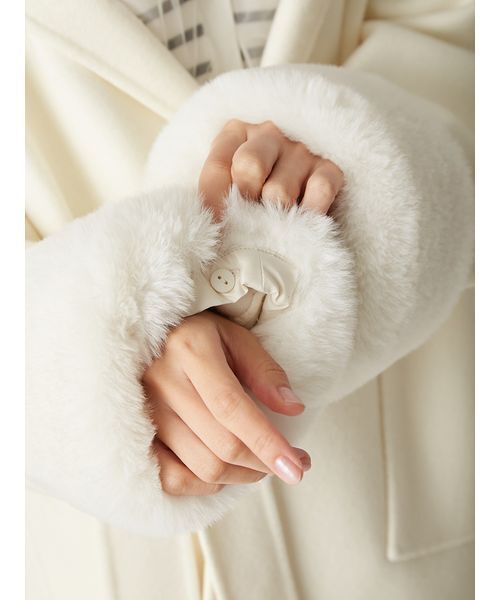 セール】ファーリバーミドルコート（トレンチコート）｜FRAY I.D