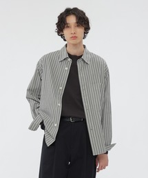 MHL. グレー 長袖シャツ MARGARET HOWELL マーガレットハウエル MHL. シャツ 長袖 日本製