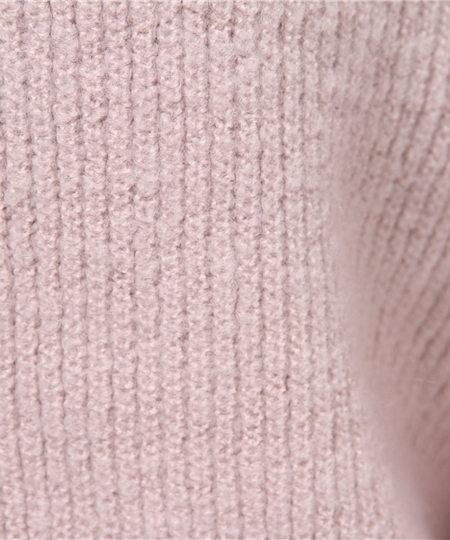 Kastane(カスタネ)の「モチモチ畦プルオーバー(ニット/セーター・レディース・ピンク/カーキ/ネイビー/キャメル・FREE)」の13枚目の写真