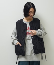 Green　Parks | サイドZIP中綿コクーンベスト(ベスト)