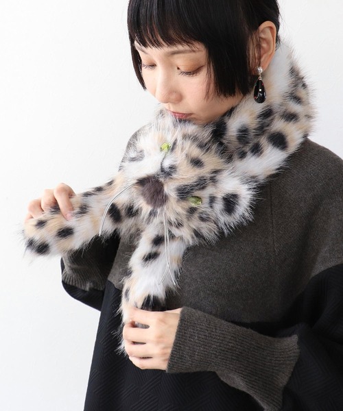 Casselini】フェイクキャットマフラー 【公式通販】