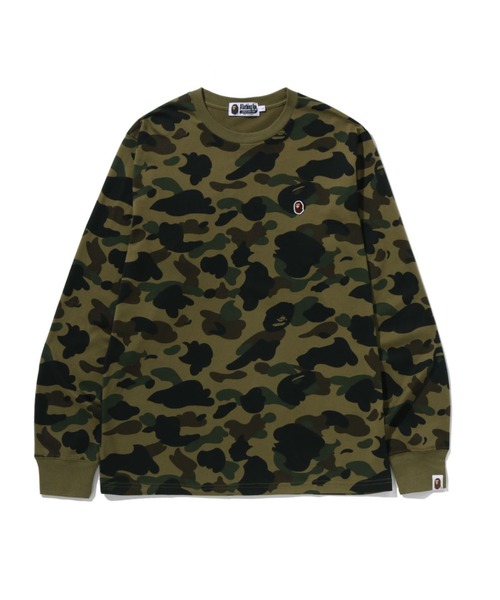 A BATHING APE（アベイシングエイプ）の「1ST CAMO ONE POINT LS TEE
