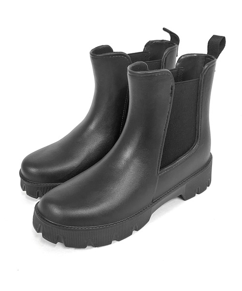 SOROTTO（ソロット）の「サイドゴア レインブーツ（レインシューズ・レディース・ブラック・S/M/L/LL）」の6枚目の写真