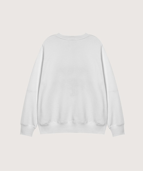 LA POMME petit（ラポミ・プチ）の「NAKAMURA YUUKI x LA POMME petit Collaboration Butterfly Sweater（スウェット・レディース・ホワイト・FREE）」の4枚目の写真