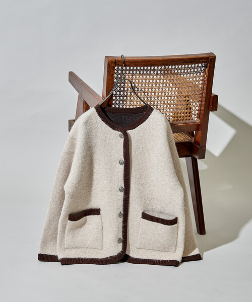 FREAK'S STORE（フリークスストア）の「トリミング チロリアン ニット