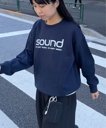 COLONY 2139 | 裏毛SOUNDロゴプルオーバー(スウェット)