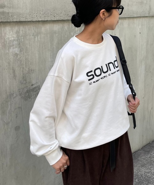 裏毛SOUNDロゴプルオーバー（Tシャツ/カットソー）｜COLONY 2139