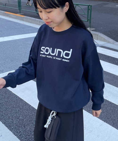 裏毛SOUNDロゴプルオーバー（Tシャツ/カットソー）｜COLONY 2139
