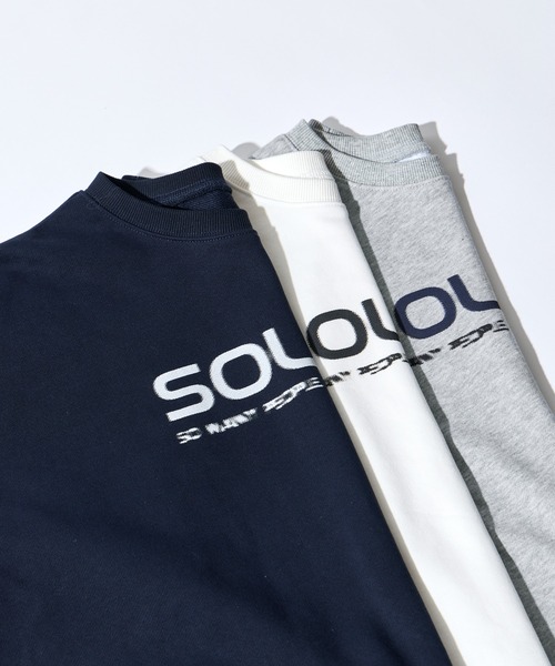 COLONY 2139（コロニートゥーワンスリーナイン）の「裏毛SOUNDロゴプルオーバー（スウェット・レディース・グレー/オフホワイト/ネイビー・FREE）」の17枚目の写真