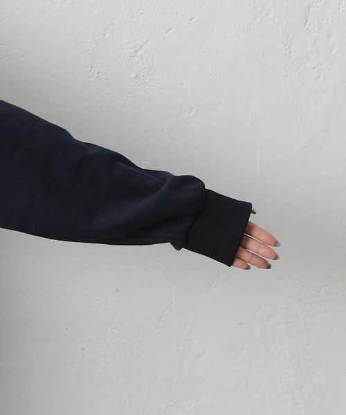 COLONY 2139（コロニートゥーワンスリーナイン）の「裏毛SOUNDロゴプルオーバー（スウェット・レディース・グレー/オフホワイト/ネイビー・FREE）」の22枚目の写真