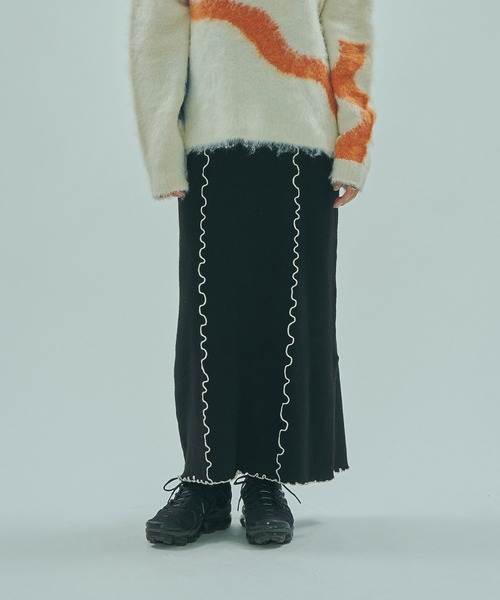 ROSE BUD☆膝丈スカート☆美品 膝丈スカート