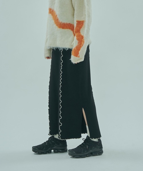ROSE BUD(ローズバッド)の「KNITTED SKIRT(スカート・レディース・ブラウン/ブラック/ブルー・ONE SIZE)」の7枚目の写真