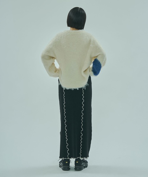 ROSE BUD(ローズバッド)の「KNITTED SKIRT(スカート・レディース・ブラウン/ブラック/ブルー・ONE SIZE)」の11枚目の写真