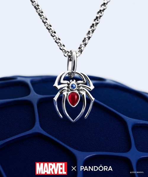 マーベル スパイダーマン ダングル チャーム（チャーム）｜Pandora