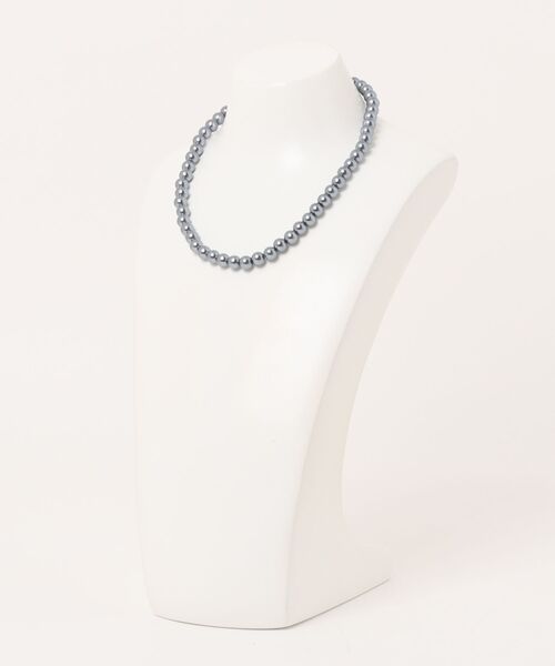 ARCHIVER(アーカイバ)の「【RES】8ミリガラスパールネックレス(ネックレス・レディース・ホワイト/グレー・LARGE/MEDIUM)」の3枚目の写真