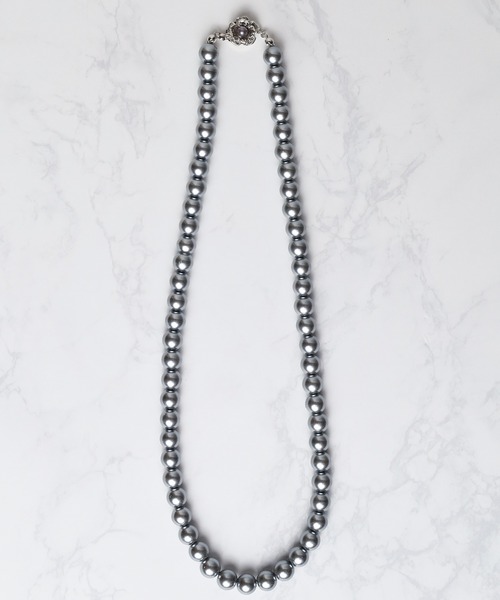 ARCHIVER(アーカイバ)の「【RES】8ミリガラスパールネックレス(ネックレス・レディース・ホワイト/グレー・LARGE/MEDIUM)」の10枚目の写真