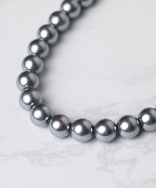 ARCHIVER(アーカイバ)の「【RES】8ミリガラスパールネックレス(ネックレス・レディース・ホワイト/グレー・LARGE/MEDIUM)」の11枚目の写真