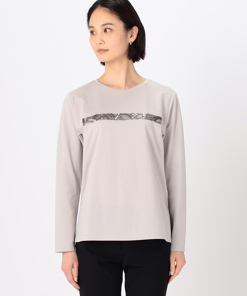COMME CA(コムサ)の「TCポンチ Tシャツ(Tシャツ/カットソー・レディース・ブラック・9号)」の8枚目の写真