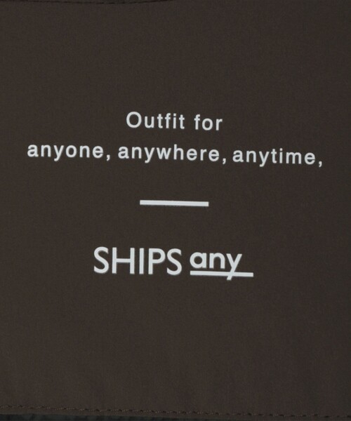 SHIPS any（シップス エニィ）の「SHIPS any:〈撥水/手洗い可能〉スーパーストレッチ スタンドカラー ダウン ブルゾン◇（ダウンジャケット/コート・メンズ・ブラウン/ライトグリーン/ブラック・SMALL/MEDIUM/LARGE/X-LARGE）」の20枚目の写真