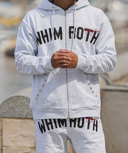 adamsJUGGLER(アダムスジャグラー)の「W/R S.A.Cロングジップパーカー(パーカー・メンズ・ブラック/グレー・M/XL)」の19枚目の写真
