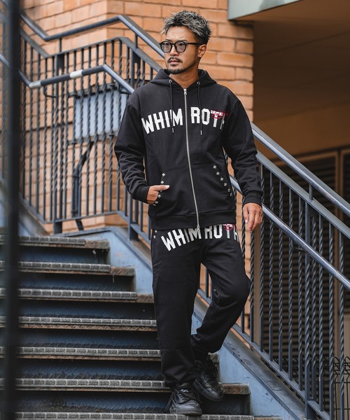 adamsJUGGLER(アダムスジャグラー)の「W/R S.A.Cロングジップパーカー(パーカー・メンズ・ブラック/グレー・M/XL)」の5枚目の写真