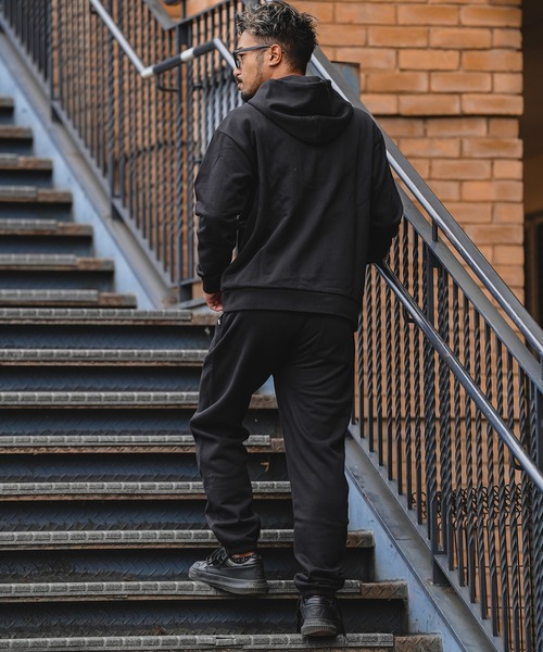 adamsJUGGLER(アダムスジャグラー)の「W/R S.A.Cロングジップパーカー(パーカー・メンズ・ブラック/グレー・M/XL)」の9枚目の写真