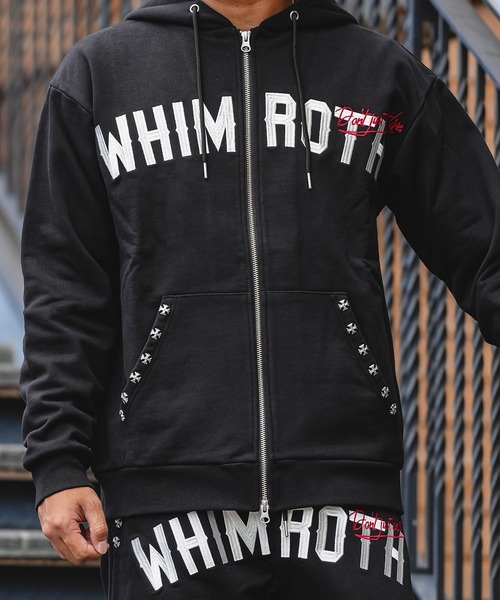 adamsJUGGLER(アダムスジャグラー)の「W/R S.A.Cロングジップパーカー(パーカー・メンズ・ブラック/グレー・M/XL)」の14枚目の写真