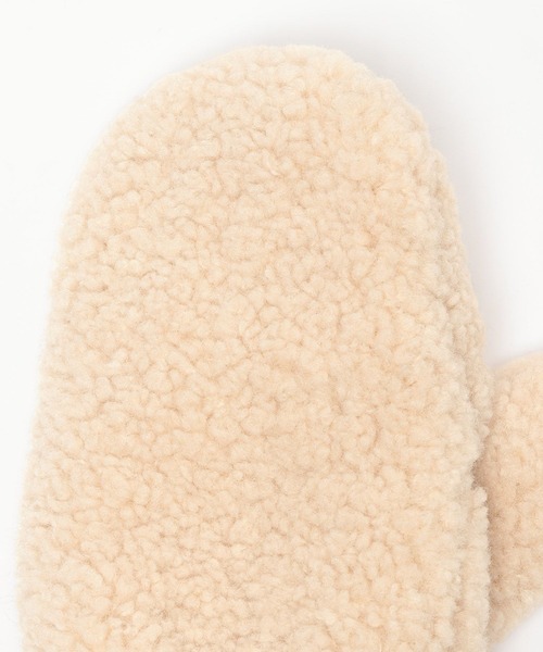 LOWRYS FARM（ローリーズファーム）の「コードツキボアミトン  588062（手袋・レディース・ブルー/アイボリー/レオパード・FREE）」の11枚目の写真