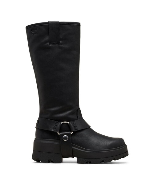 SOREL(ソレル)の「SOREL/ ジョアンフォーワード トール /ソレル(ブーツ・レディース・ブラック・25.0cm/26.0cm)」の2枚目の写真