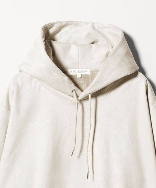 A DAY IN THE LIFE UNITED ARROWS(アデイインザライフユナイテッドアローズ)の「スエードライク リラックス パーカー<A DAY IN THE LIFE>(パーカー・メンズ・モカ/ダークグレー/ライトグレー・M/L)」の16枚目の写真