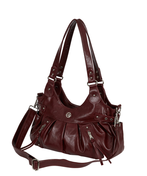 [専用]ILLIGO エンバー バックル ショルダーバッグ バーガンディ エンバー バックル ショルダーバッグ バーガンディ（ショルダーバッグ