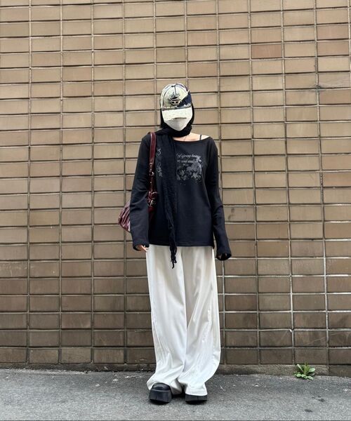 エンバー バックル ショルダーバッグ バーガンディ（ショルダーバッグ