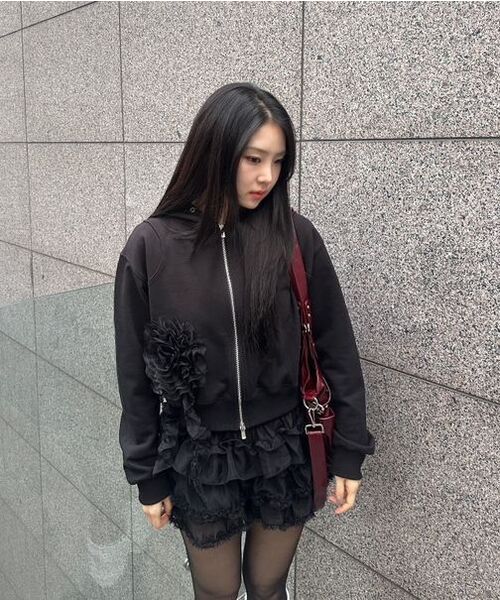 エンバー バックル ショルダーバッグ バーガンディ（ショルダーバッグ