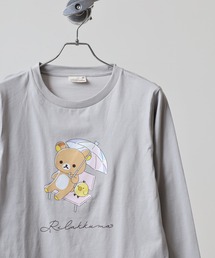 FUNALIVE（ファンアライブ）の「Rilakkuma 天竺クルーネック長袖Ｔシャツ（Tシャツ/カットソー）」