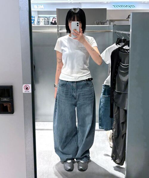 INSILENCE(インサイロンス)の「チェイントウィルバルーンフィットデニムパンツBLUE(デニムパンツ・レディース・その他・SMALL/MEDIUM/LARGE)」の9枚目の写真