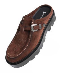 DOFFJASON（ドフジェーソン）の「ウェスタンミュールクロッグ モカ（サンダル）」