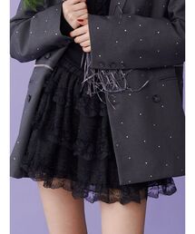 jouetie | ドッキングレースフリルミニスカパン(その他パンツ)