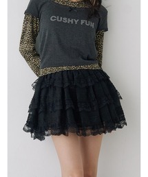 jouetie | ドッキングレースフリルミニスカパン(その他パンツ)