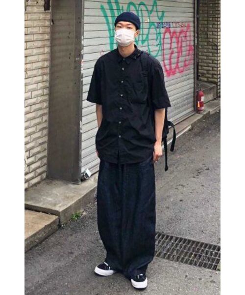 FRIZMWORKS(フリズムワークス)の「OG POPLIN OVERSIZED SHIRT _ BLACK(シャツ/ブラウス・メンズ・その他・LARGE/X-LARGE/SMALL/MEDIUM)」の4枚目の写真