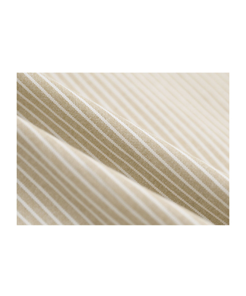 GUBIN(グビン)の「レタリングスリーブストライプシャツ - ベージュ(シャツ/ブラウス・メンズ・その他・LARGE/SMALL/MEDIUM)」の8枚目の写真