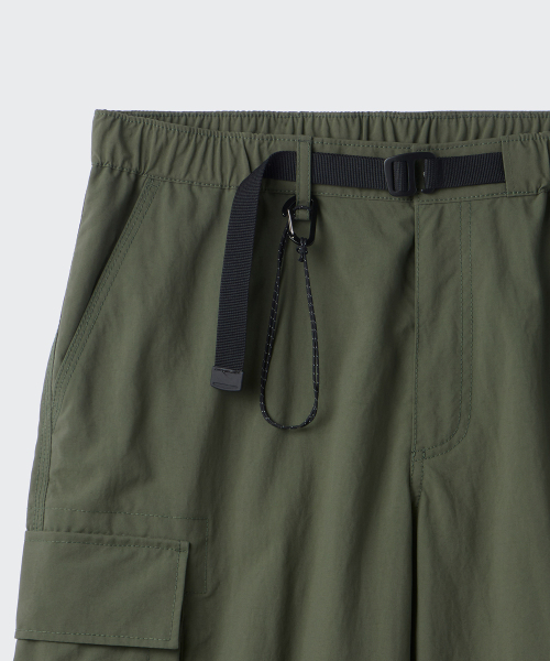 MUSINSA STANDARD（ムシンサスタンダード）の「[シティレジャー] ベルト付きマルチポケットカーゴパンツ [カーキ]（その他パンツ・メンズ・その他・40/38/33/26/27/28/29/42/36/34/32/30/31）」の5枚目の写真