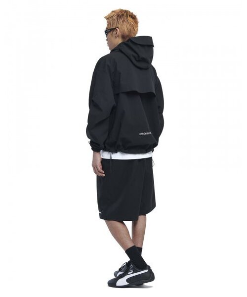NOMANUAL(NOMANUAL)の「PENON WIND SHELL - BLACK(ナイロンジャケット・レディース・その他・MEDIUM/LARGE/X-LARGE/SMALL)」の18枚目の写真