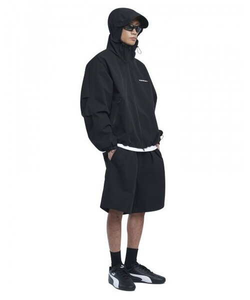 NOMANUAL(NOMANUAL)の「PENON WIND SHELL - BLACK(ナイロンジャケット・レディース・その他・MEDIUM/LARGE/X-LARGE/SMALL)」の19枚目の写真