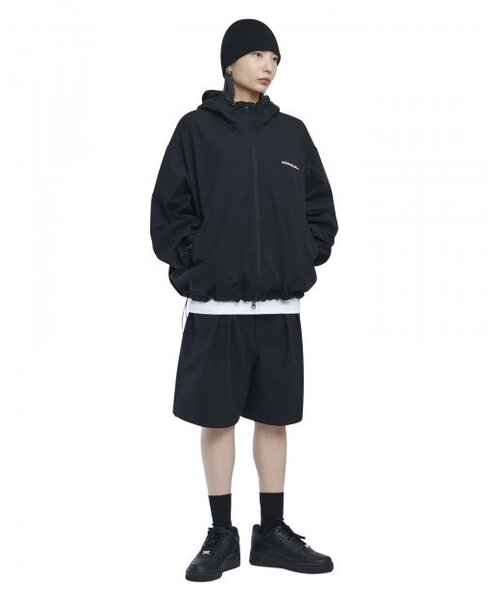 NOMANUAL(NOMANUAL)の「PENON WIND SHELL - BLACK(ナイロンジャケット・レディース・その他・MEDIUM/LARGE/X-LARGE/SMALL)」の20枚目の写真
