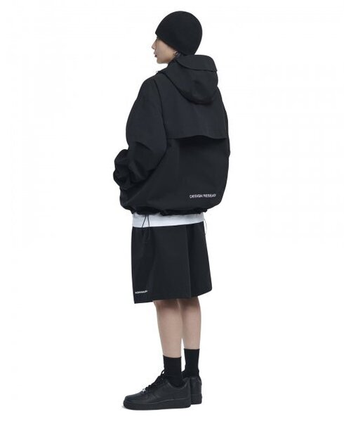 NOMANUAL(NOMANUAL)の「PENON WIND SHELL - BLACK(ナイロンジャケット・レディース・その他・MEDIUM/LARGE/X-LARGE/SMALL)」の21枚目の写真